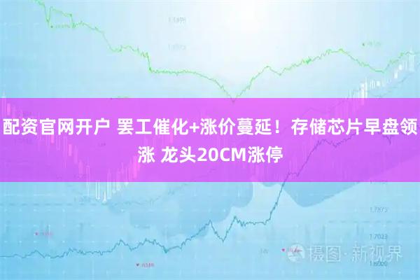配资官网开户 罢工催化+涨价蔓延！存储芯片早盘领涨 龙头20CM涨停